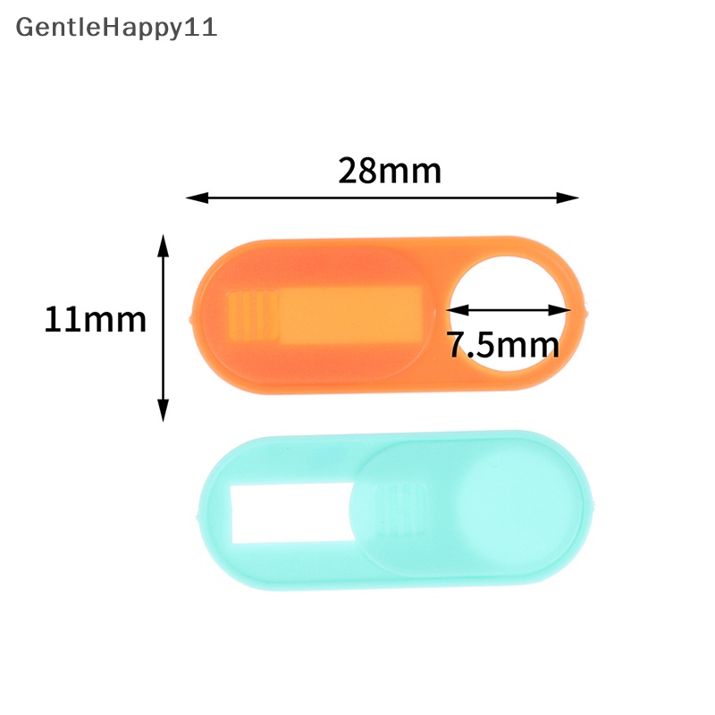 Gentlehappy For Model 3model Y Camera Cover Melindungi Privasi Pelindung Webcam Slide Blocker id