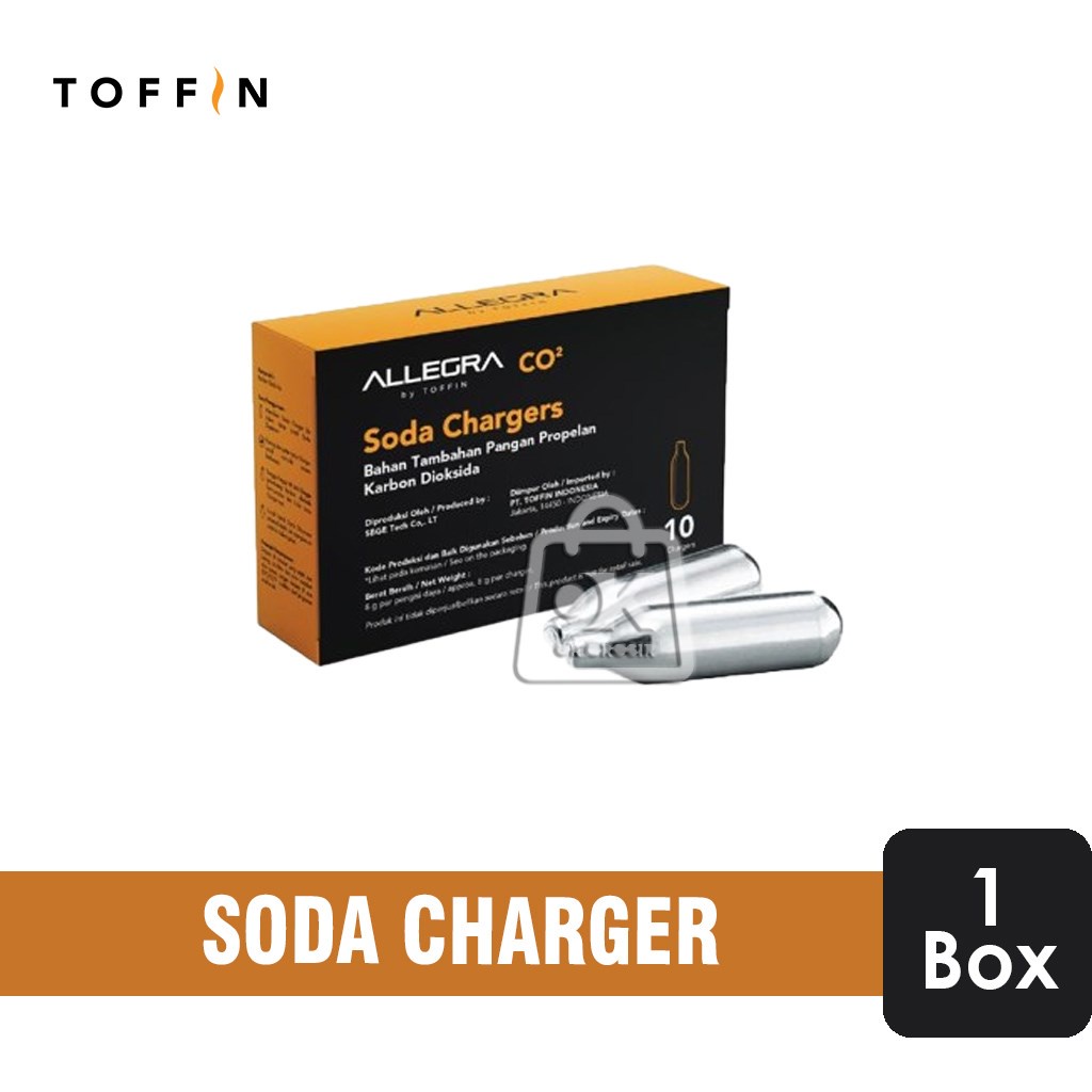 Soda Charger CO2 Allegra / Soda Charger Syphon Maker (1 Box)
