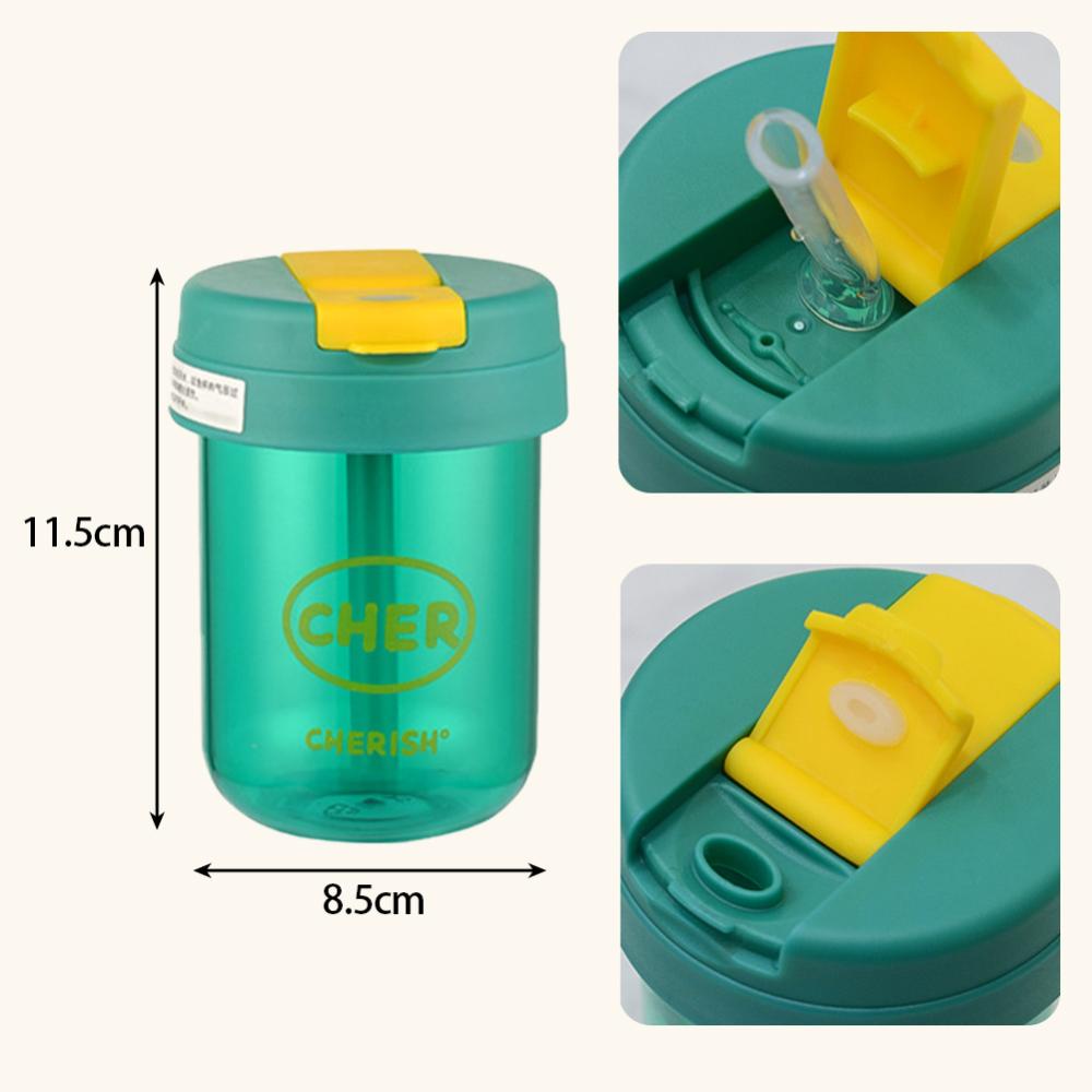 C5goon 300ml Botol Air Anti Bocor Botol Olahraga Portable Gelas Teh Plastik Outdoor Water Bottle Anak Perempuan Dan Anak Perlengkapan Minum H6T9