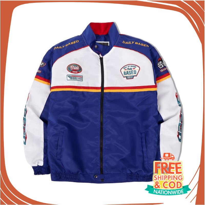 JAKET VINTAGE OOTD FESTIVAL REMAJA/ Racing Jaket Dailybased Tokyo Speed V.3