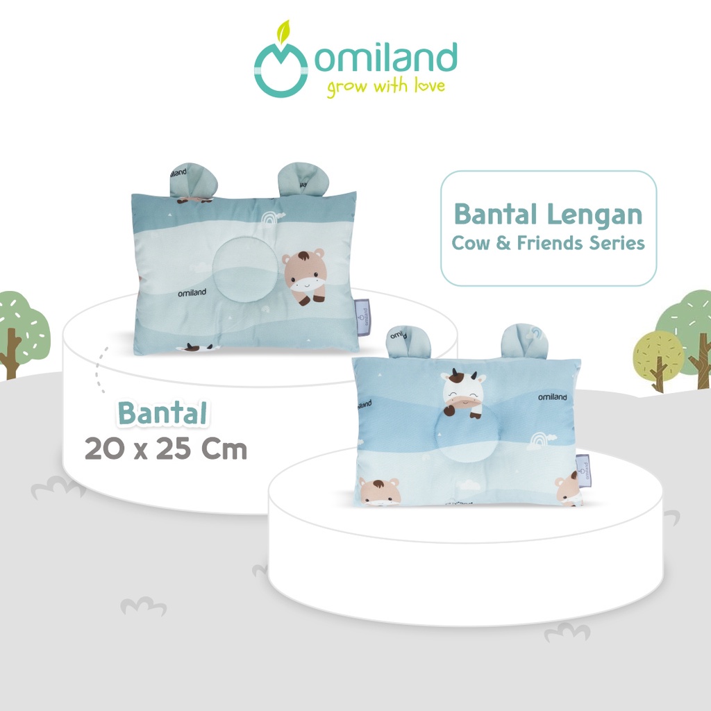 Omiland Bantal Lengan Dwi Fungsi Cow And Friends Series - OB04251 OB04252