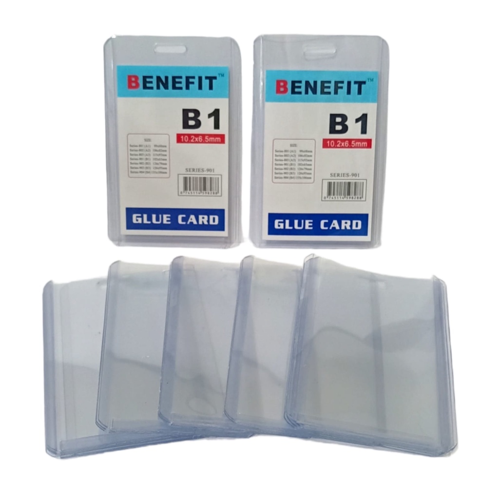 

Benefit Plastik ID B1 - Card Case B1 Potrait / berdiri