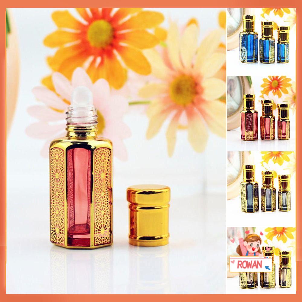 R-FLOWER Roller Bottle Portable Botol Parfum Kosmetik 3/6 /12ml