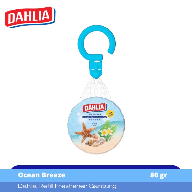 𝐑𝐀𝐃𝐘𝐒𝐀 - Dahlia Freshener Kamper Pengharum Ruangan Refill Gantung 80gr Kapur Barus