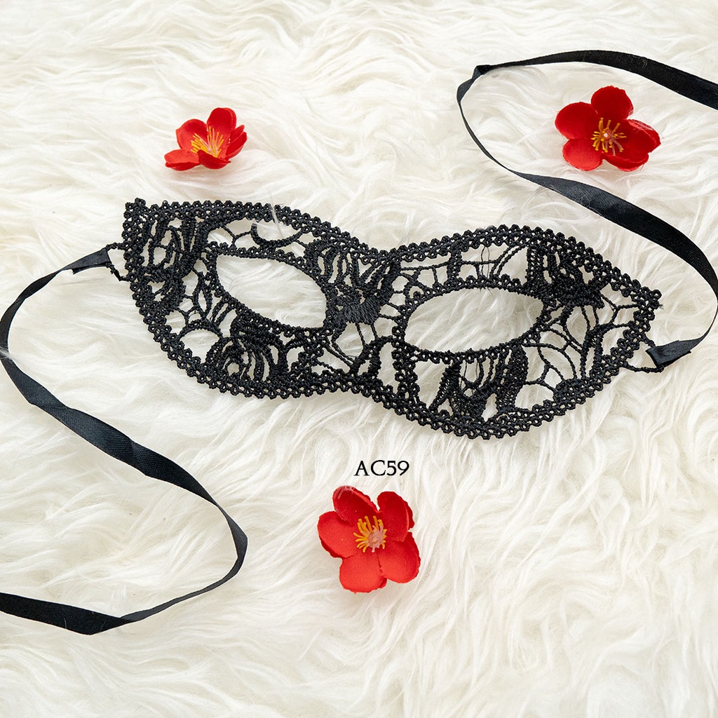 Topeng Party Mask Premium Hitam AC59