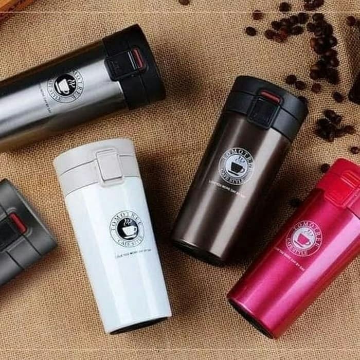 Termos Kopi / Coffe Cup Travel Mug Tahan Air Panas &amp; Dingin Vacuum