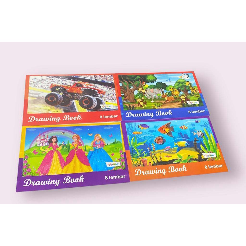 

Buku Gambar A4 || Buku Mewarnai Isi 8 Lembar 3