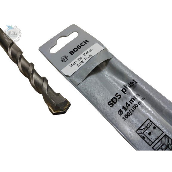 BOSCH MATA BOR BETON TEMBOK COLOK IMPACT PLUS SDS 14 MM DRILL BIT OLS PROMO MATA BOR BETON / TEMBOK / DINDING