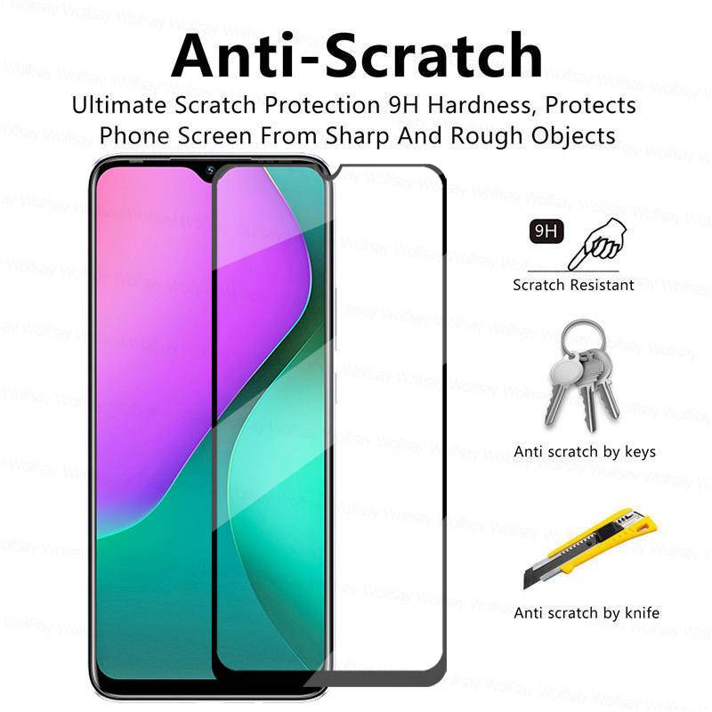 2.5d Full Lem Kaca Untuk Infinix Note7 Lite 30 12 VlP 11i 8 8i Pelindung Layar Tempered Glass Untuk Infinix Note30 12 11 10 Pro 30i 12i 11s Film Pelindung