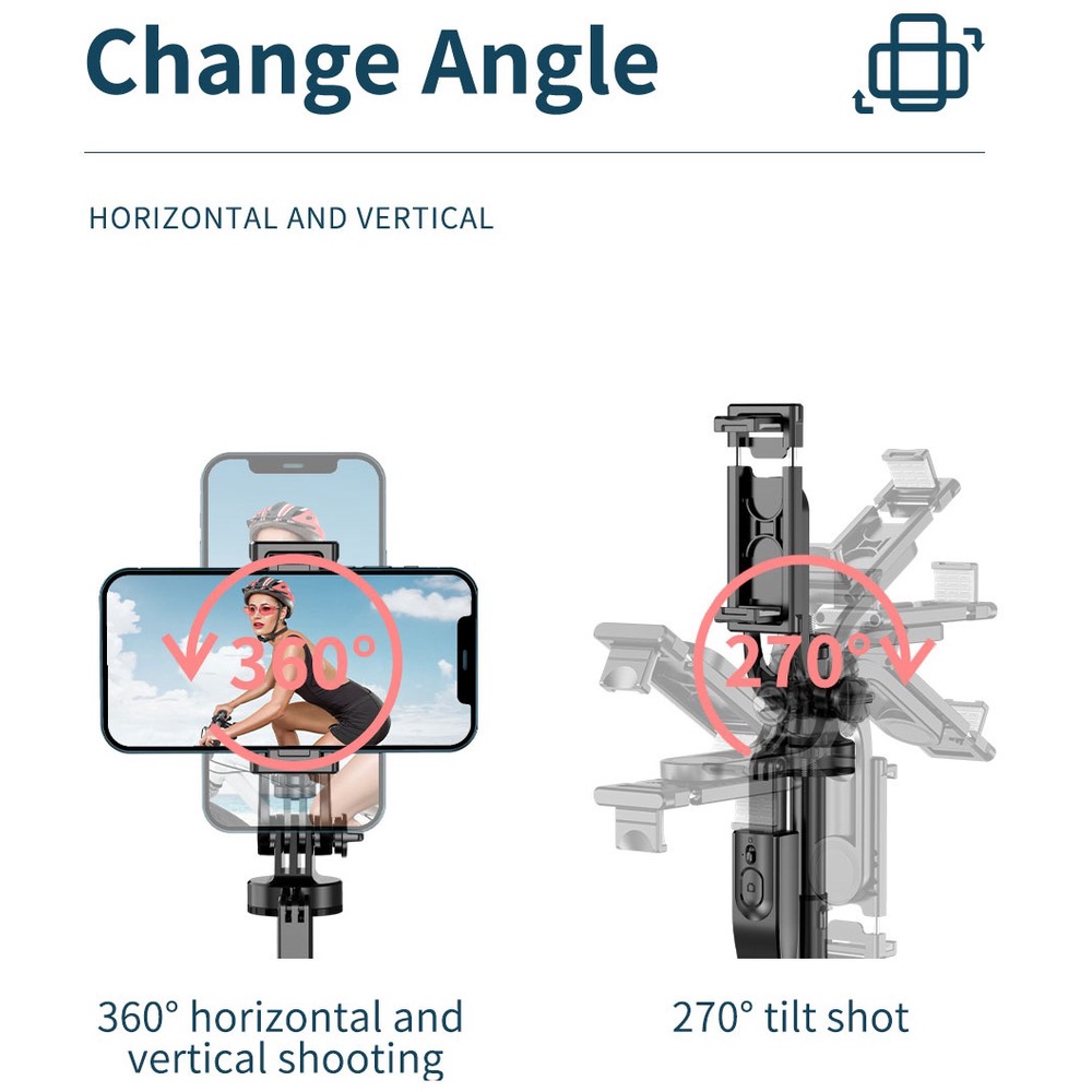 L16 Tripod Bluetooth Selfie Stick Remote Tripod HP Kamera DSLR Tongsis 1530MM dengan 1/4 Adaptor