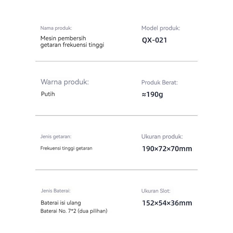 Ultrasonic Cleaner Dengan Ultra Violet Alat Pembersih Kacamata  Perhiasan Cincin Portable