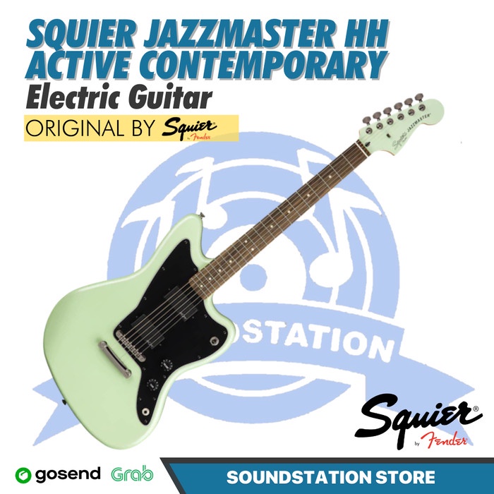 SQUIER JAZZMASTER HH Active Contemporary Electric Guitar | Gitar