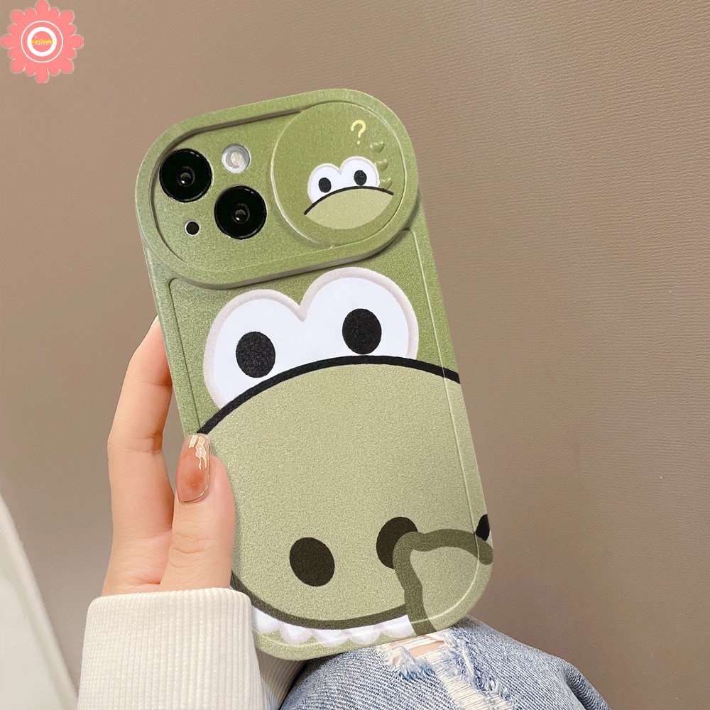 Cartoon Funny Dinosaur Strawberry Bear Lotso Case Compatible for iPhone 7Plus 11 13 12 11 Pro Max XR 8Plus X XS Max Push Pull Window Camera Lens Protector Soft Cover