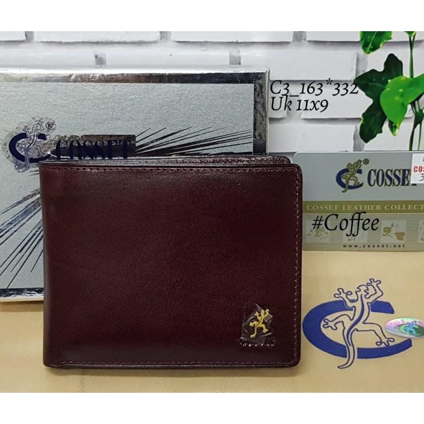 SERIE 332Yj Dompet PRIA Original “COSSET Leather” HIGH QUALITY
