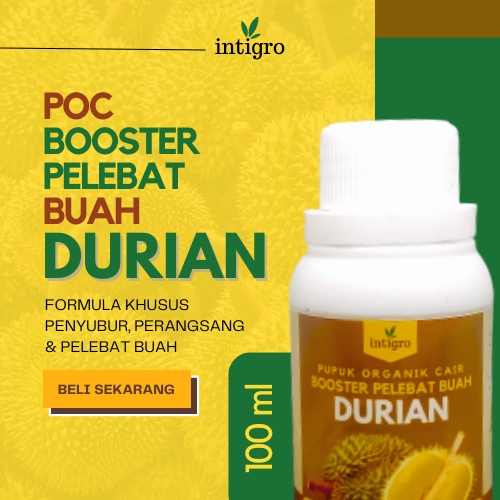Pupuk Booster Pelebat Buah Durian Organik / Pupuk Durian Pemacu dan Pelebat Buah Durian Perangsang