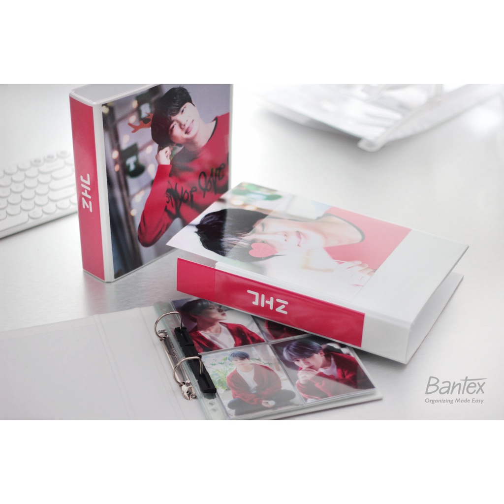 

[Artomas] Bantex Insert Cover Photocard Album A5 2 Ring Binder – 8521 07