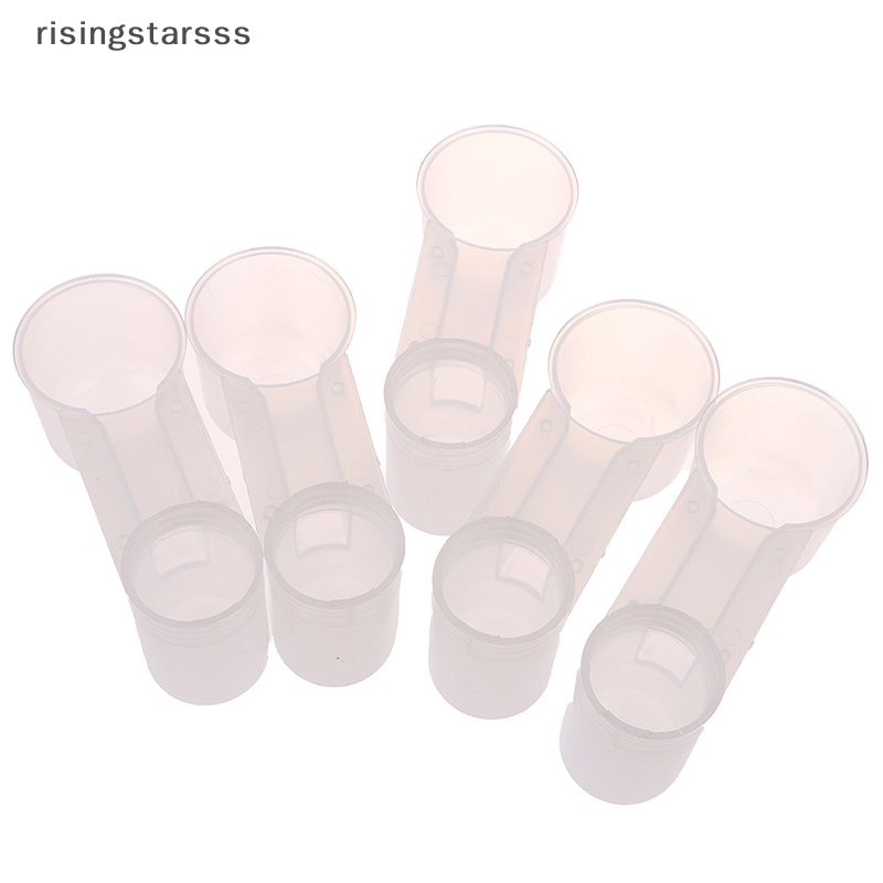 Outdoor 5Pcs Plastik Burung Bening Botol Air Drinker Cup Untuk Burung Merpati New