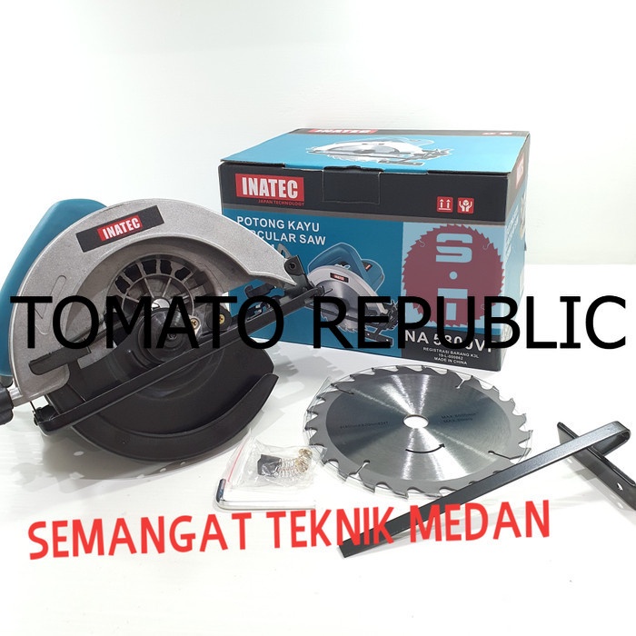 Murah NA5800VP MESIN GERGAJI BELAH POTONG KAYU CIRCULAR SAW 7" INATEC 5800VP EDX348