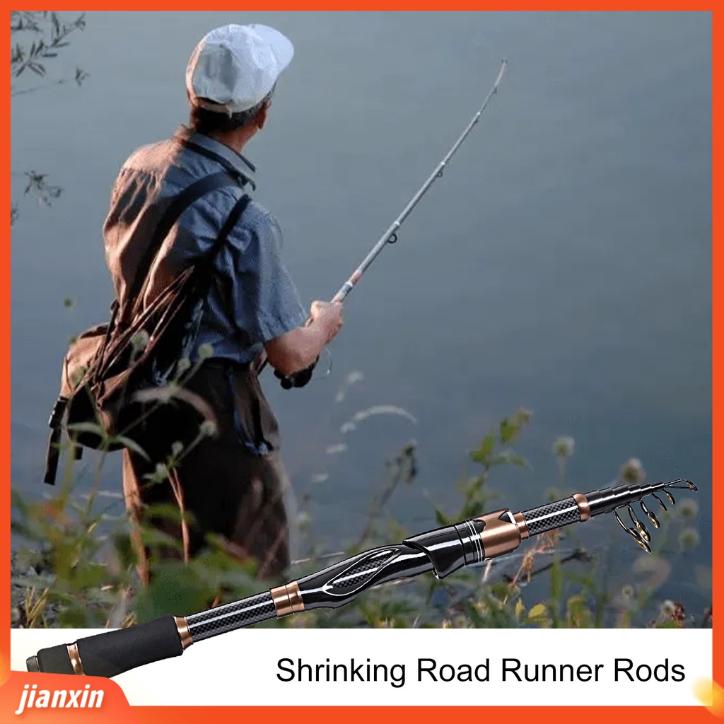 (In Stock) LEO Lure Rod Telescopic Kokoh Memancing Outdoor Ultra Ringan Karbon Portable Marine Fishing Rod Alat Pancing