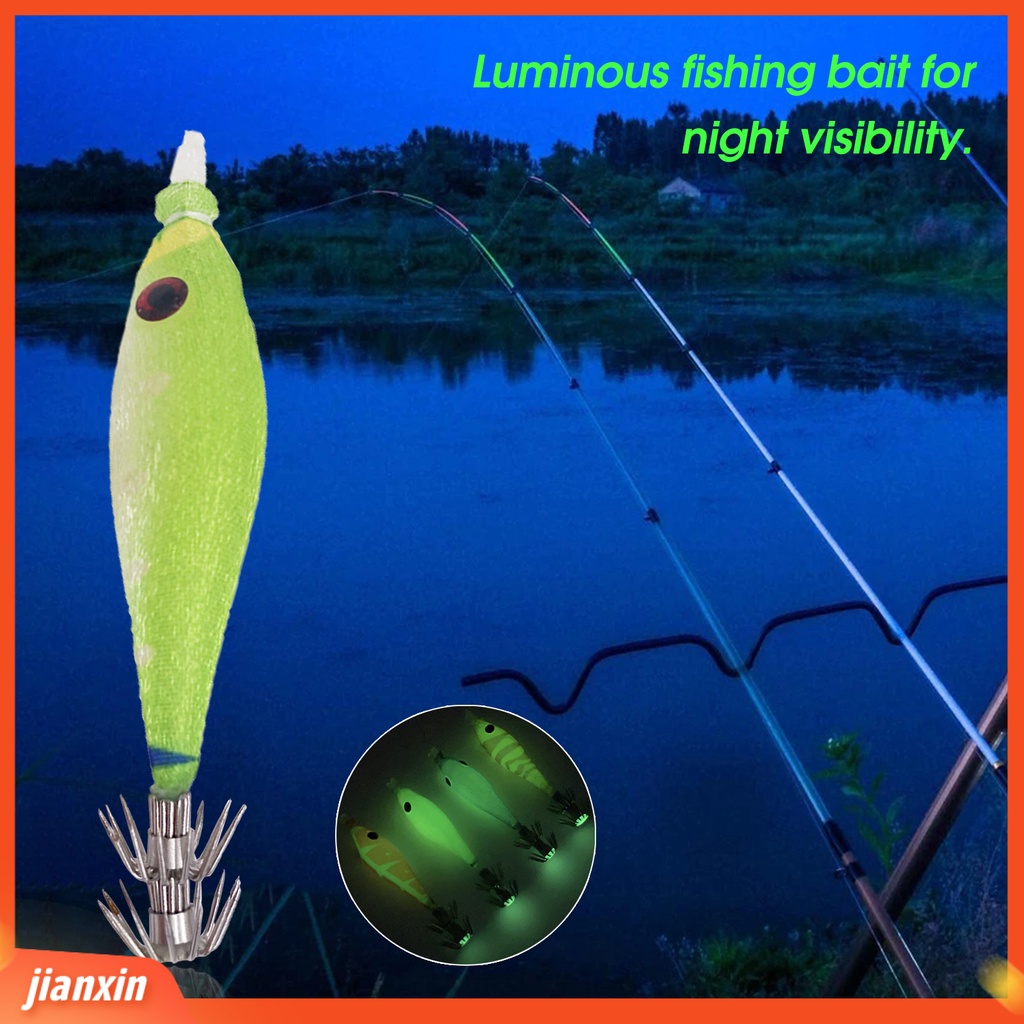 (In Stock) 2Pcs 7cm /4g Kait Umpan Cuttlefish Efisiensi Tinggi Kait Tajam Mudah Dioperasikan Umur Panjang Gurita Jig Hook Untuk Angling