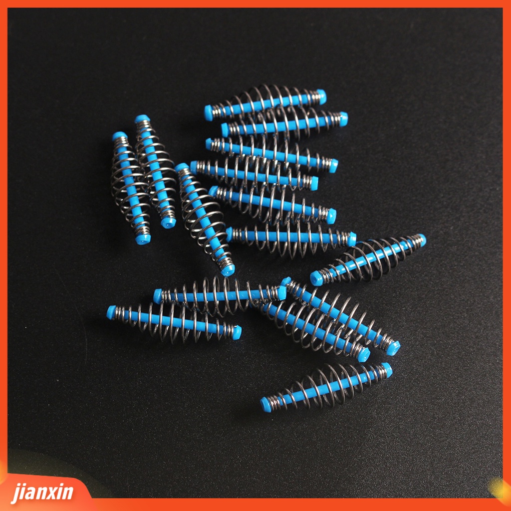 (In Stock) 10 Pcs Umpan Feeder Spring Elastisitas Kuat Lure Bait Leader Profesional Carp Fishing Bait Feeder Cages Holder Fishing Tackle