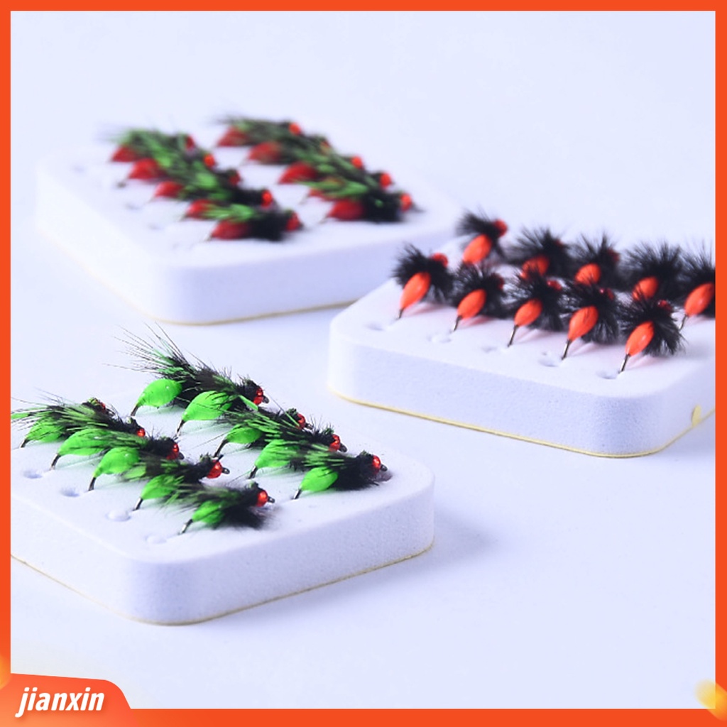 (In Stock) 1set Umpan Lalat Palsu Simulasi Serangga Beracun Tajam Kait ABS Plastik Profesional Memancing Reusable Bass Fishing Lure Umpan Lalat Buatan Umpan Pancing Tackle