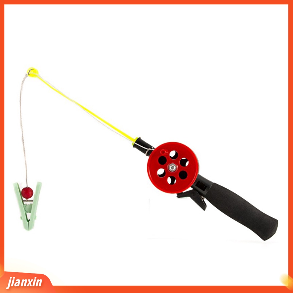 (In Stock) Joran Pancing Mini Non-slip Handle Portable Handal Pancing Anak Untuk Outdoor