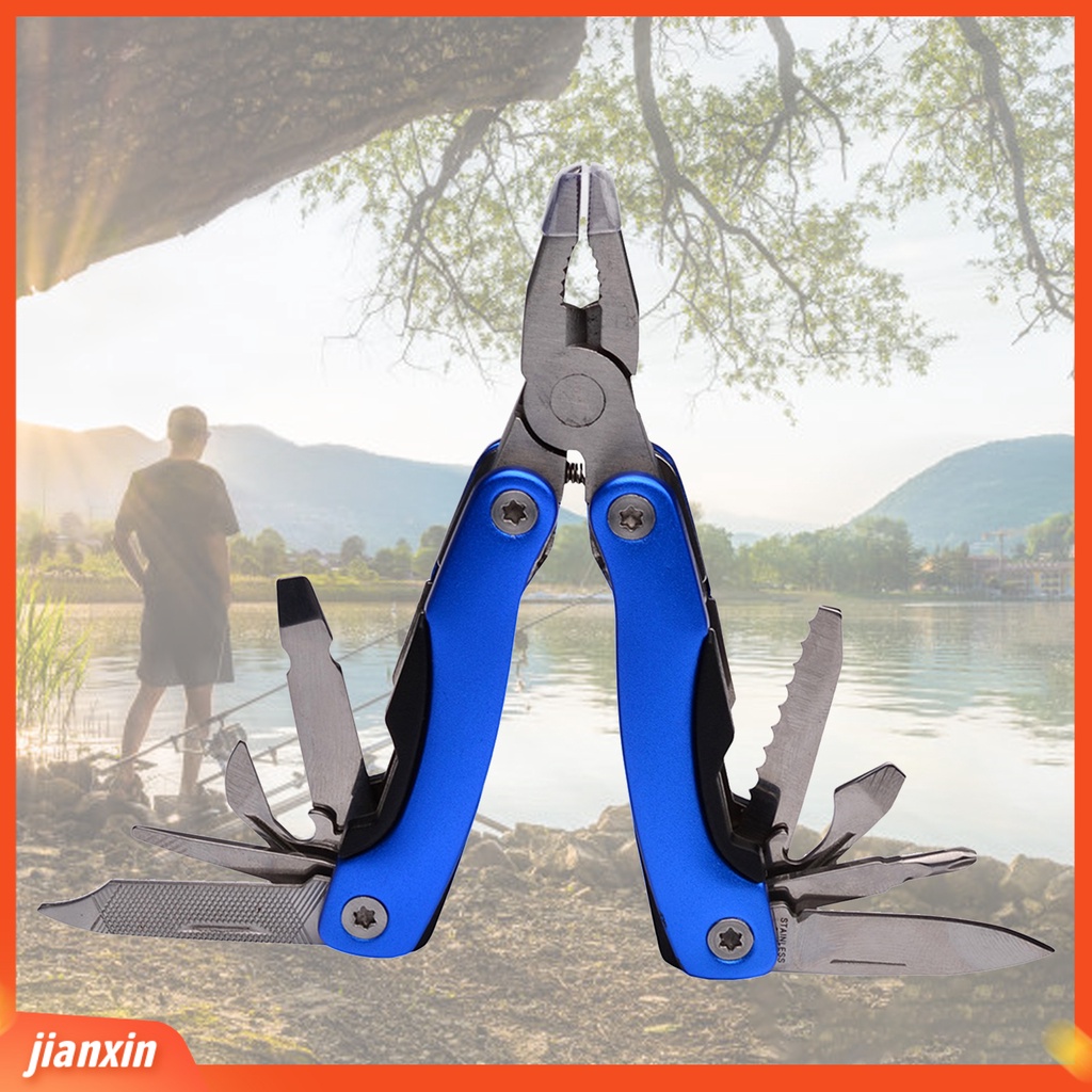 (In Stock) Tang Memancing Ergonomis Kekerasan Tinggi Paduan Aluminium Tahan Aus Tang Pemikat Ringan Untuk Memancing