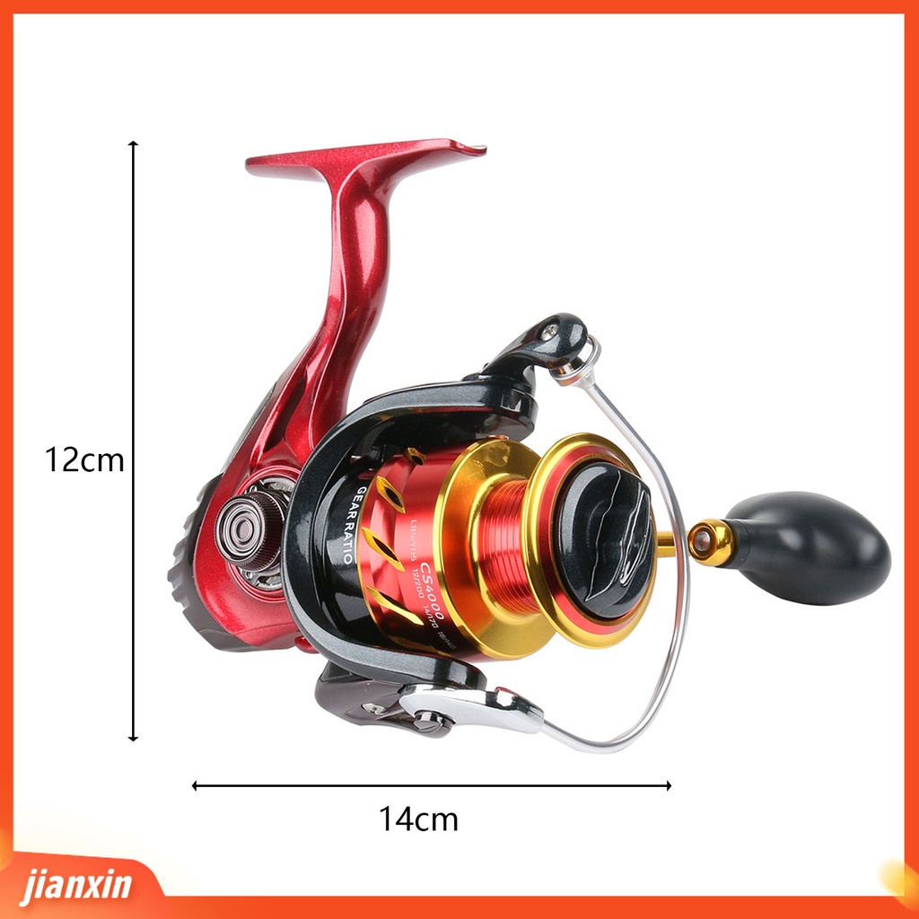 (In Stock) DEUKIO Hollow Spinning Fishing Wheel Fleksibel Aluminium Alloy Ukir Kawat Cangkir Berputar Gulungan Pancing Untuk Angling