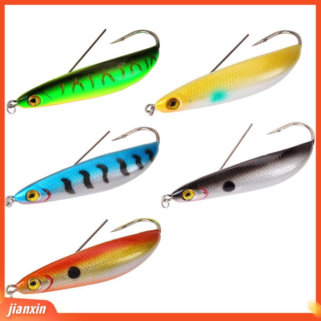 (In Stock) 8.5cm 19.9g Umpan Pancing Simulasi Manusia Hidup Logam Pra-Rigged Tenggelam Lure Untuk Air Asin Air Tawar