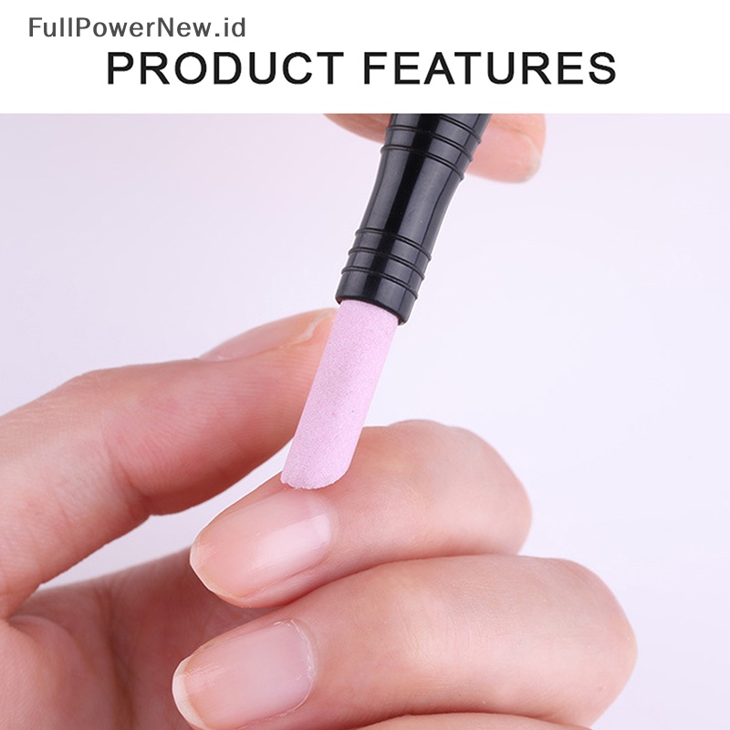 Power Portable Pen Gerinda Gunting Kutikula Kuku Penghilang Kulit Mati Kutek ID