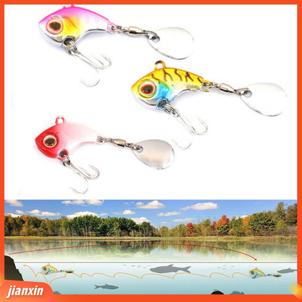 (In Stock) Logam Buatan Memancing Manusia Hidup Umpan Crankbait Wobbler Ikan Renang Umpan Tackle