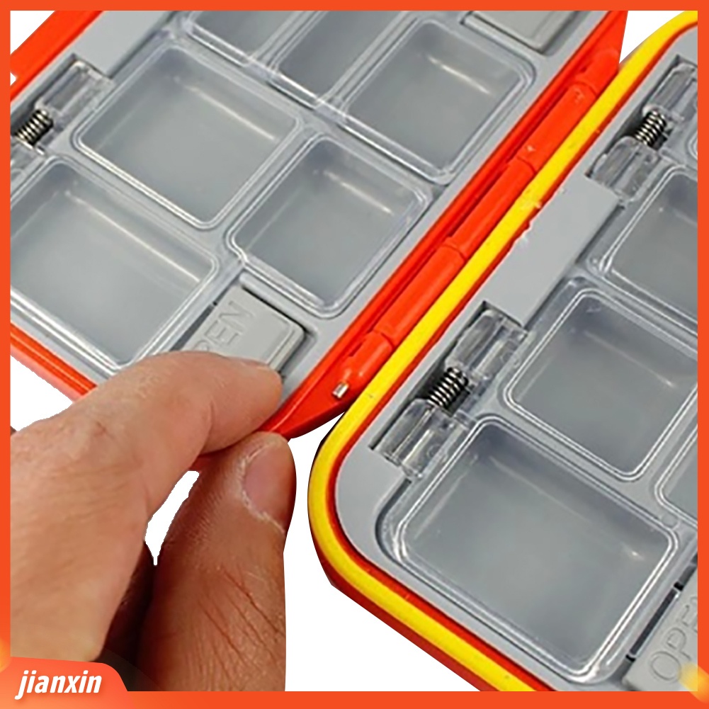 (In Stock) Kotak Pancing Portabel Tahan Air Dua Sisi Umpan Lure Hooks Tempat Penyimpanan