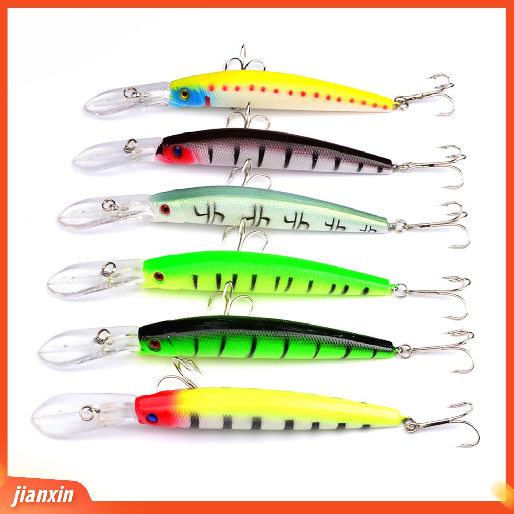 (In Stock) 1pc 14.5cm Ikan Kecil Lure Crankbaits Keras Buatan Umpan Hook Alat Pancing