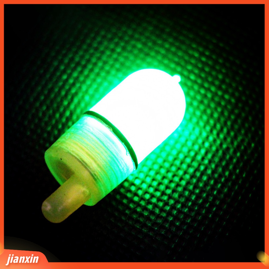 (In Stock) 10Pcs Alarm Umpan Ikan Luminous Waterproof Metal Fishing Rod Bait Alarm Untuk Memancing Malam Hari