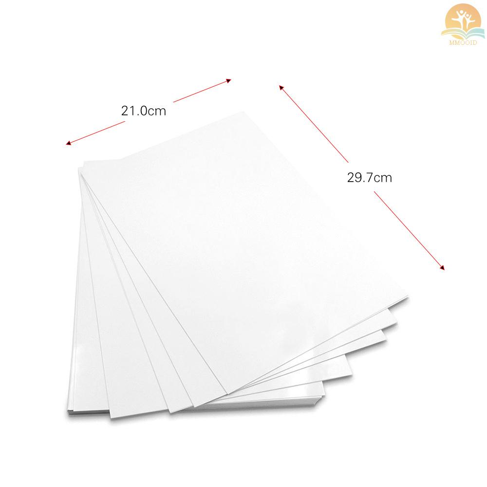 In Stock Professional A4 Size 20 Sheets Glossy Photo Paper 8.3 * 11.7 Inch 200gsm Waterproof Resistant High Gloss Finish Surface Quick Dry for  Epson HP Color Inkjet Printer