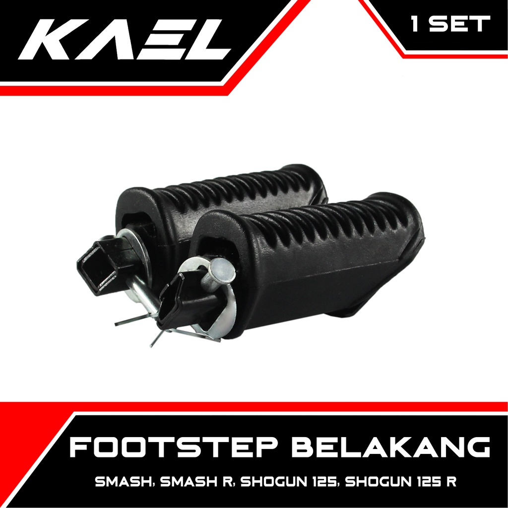 Karet Footstep/Foot Step Belakang Smash &amp; Shogun 125 &amp; Smash R