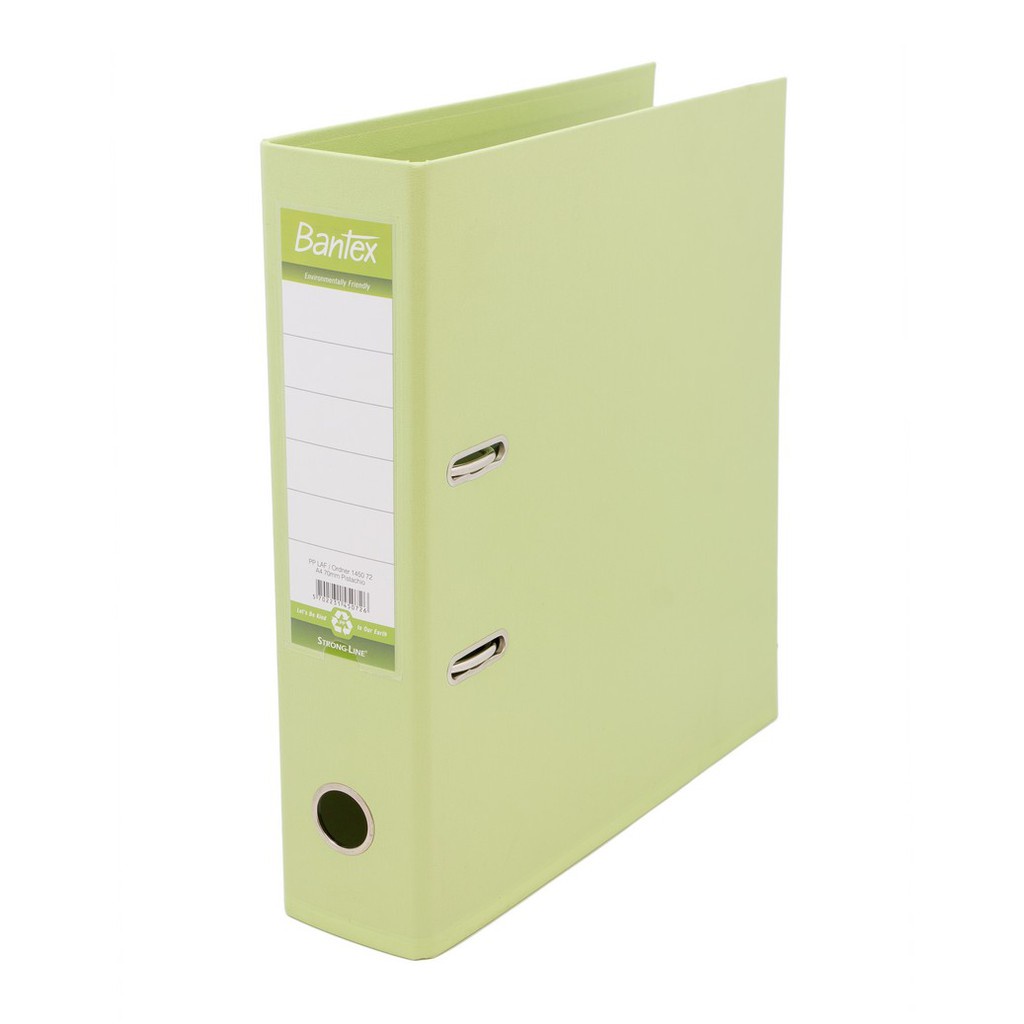 

[Artomas] Bantex Lever Arch File Ordner Plastic A4 7cm Pistachio #1450 72