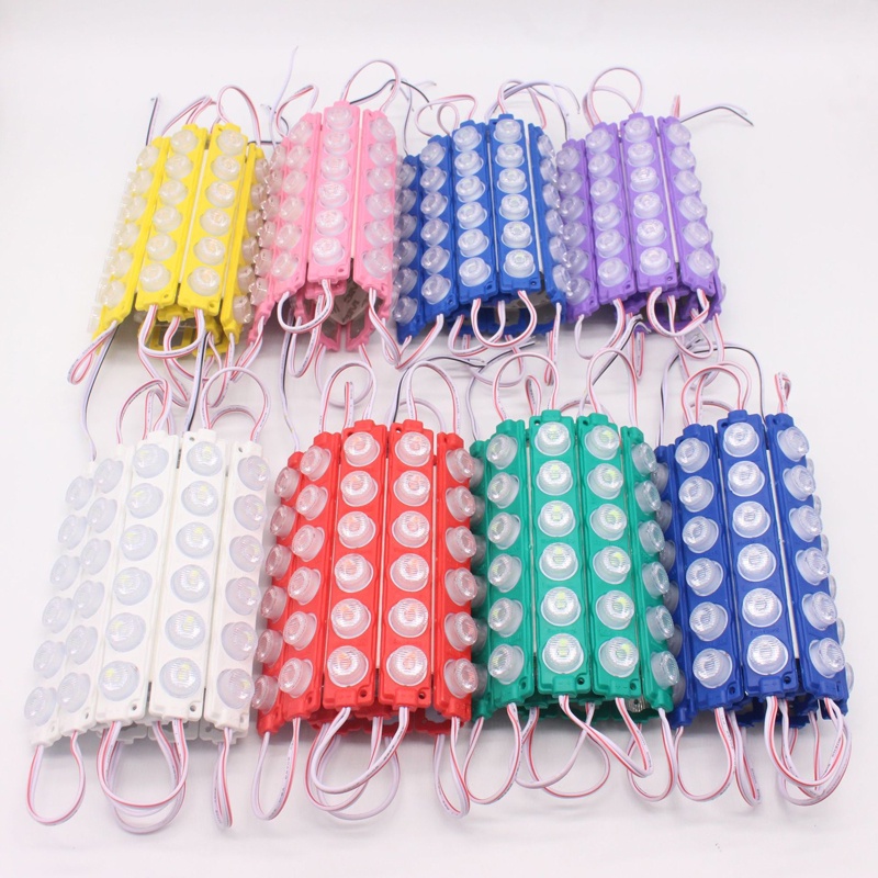 Lampu LED Module 6 Watt 12 Volt  24 Volt / LED Modul 6 Mata Besar 6W 12V 24V Lampu Kolong Dekorasi M