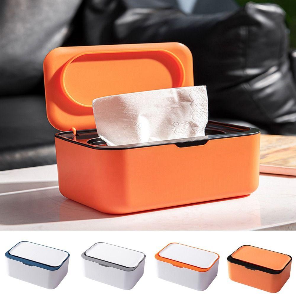 Dispenser Tisu Anti Debu Sealed, Dispenser Tisu Anti Debu Sealed, Elegan Dengan Tutup Plastik Kapasitas Besar Tempat Serbet Mobil Kantor