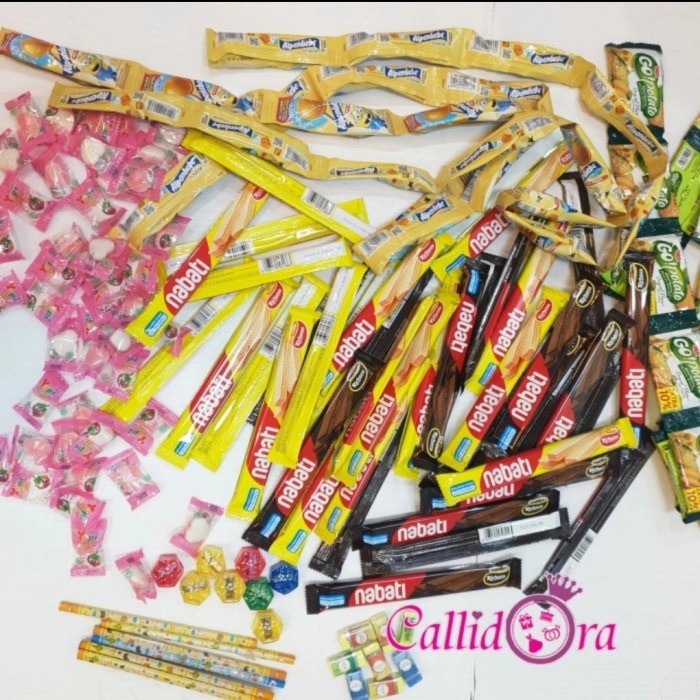 

isian pinata / isi pinata lengkap / isi snack pinata