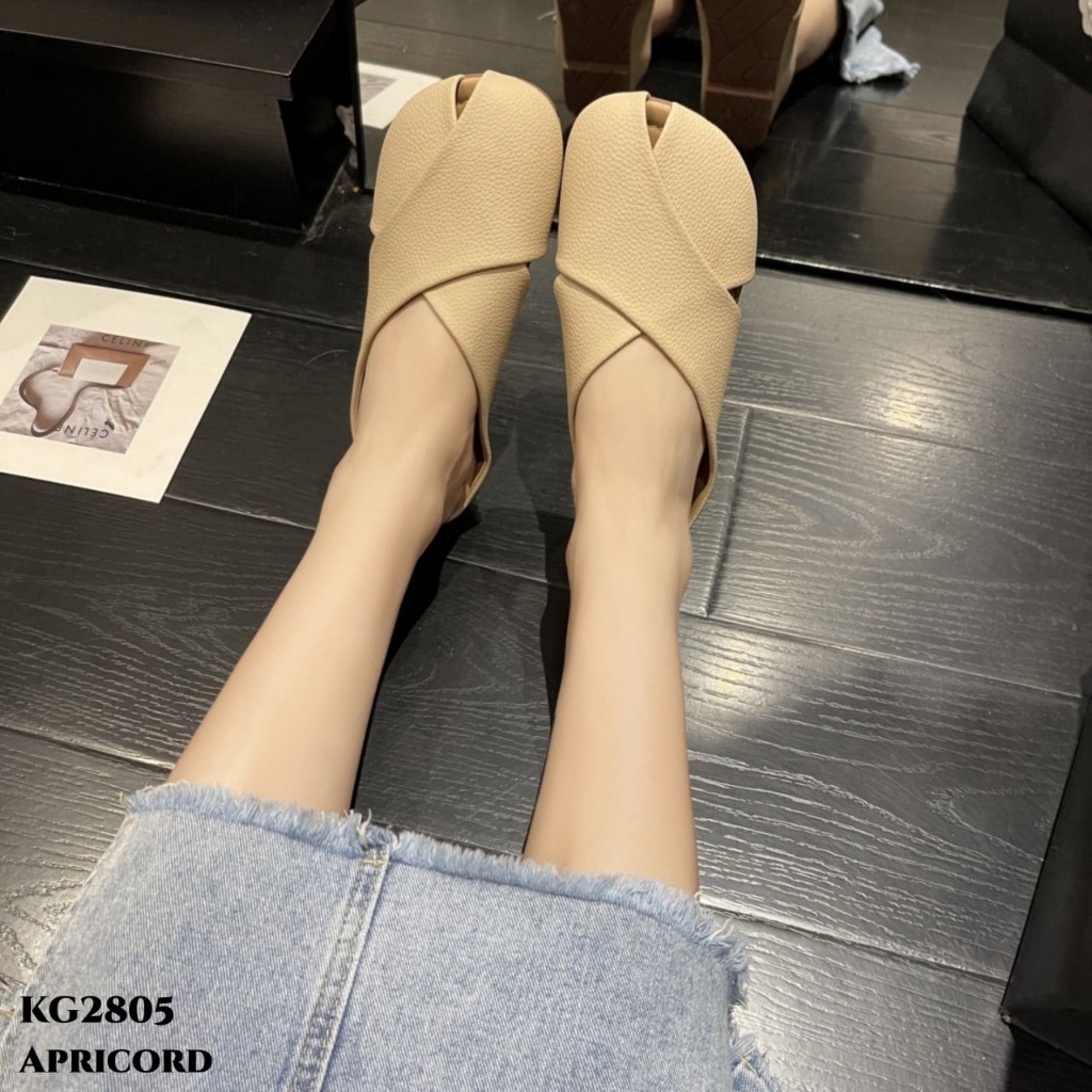 PRF Sandal Flat Slippers Fashion Korea KG2805