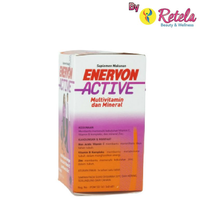 Enervon Active 1 Botol 30 Tablet