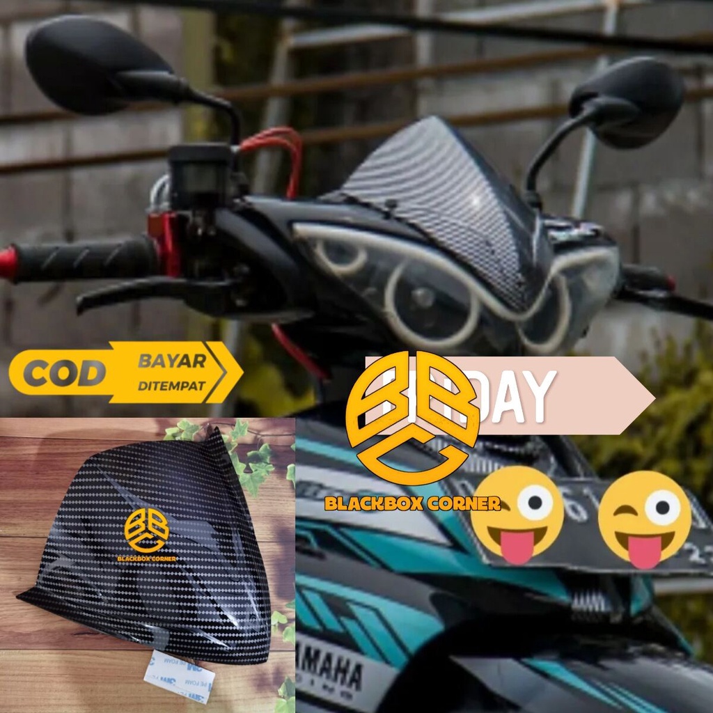 VISOR JUPITER Z BURHAN CARBON - VISOR CARBON JUPITER Z BURHAN