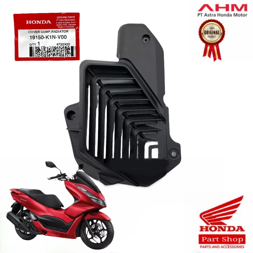 ( 100% ORI AHM ) Tutup Radiator PCX 160 / VARIO 160 / ADV 160 19150-K1N-V00 Original Honda VM