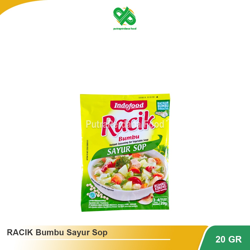 

BUMBU RACIK INDOFOOD Sayur Sop 20gr