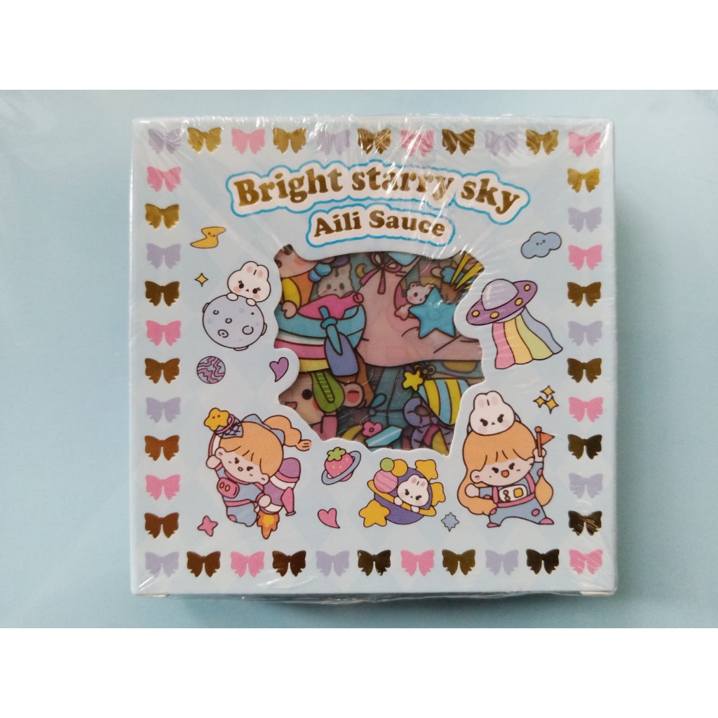 

Momo Stiker Set Transparan 1 Pack Mini isi 100 Lembar Pcs 3 3