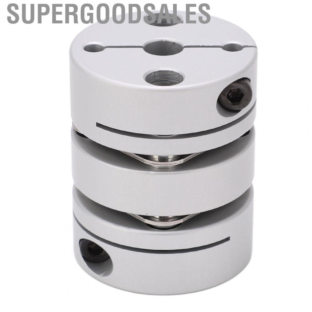 Supergoodsales Shaft Coupler Aluminum Alloy Hub  Double Coupling for Encoder