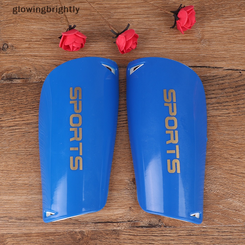 [glowingbrightly] 1pasang Shin Guard Anak Antislip Soccer Shin Guards Pads Pelindung Kaki TFX