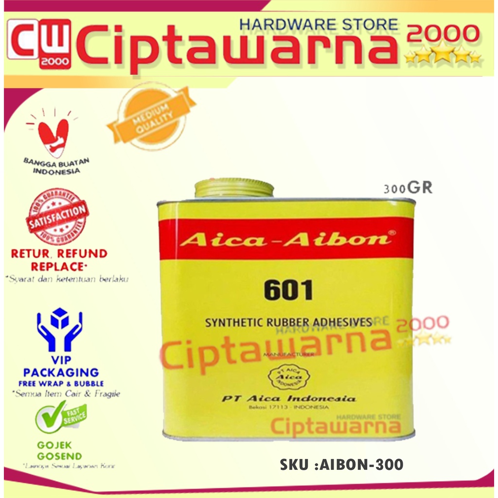 

Lem perekat serba guna Aica Aibon 300 ml Palembang